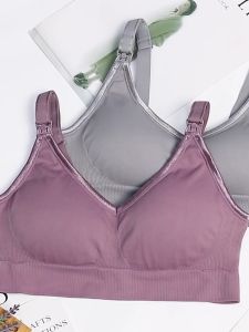 🇲🇾(READY STOCK KL) (1PC) Upgrade Premium Lady Soft Nursing Maternity Bra Comfort Sleep Bra-NCNB For Women Breastfeeding Pregnant Motherhood Lingerie Wireless Bra