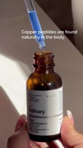 The Ordinary Buffet + Copper Peptides 1% face Serum Anti Wrinkles Anti Aging Shrink Pore Minimize pores tightening serum Firming Skin care facial essence blue