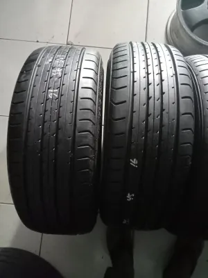 ban mobil second ukuran 195/45 r16 merek dunlop tubles berkualitas