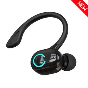 VAORLO | VAORLO Bluetooth 5.2 Business Wireless Headphone Ear-Hook Mini HIFI Bass Noise Cancelling Earphone With Mic Sport Game Headset