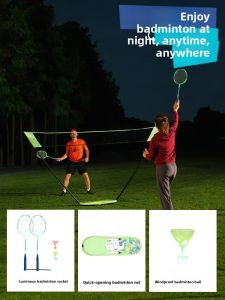 Decathlon Badminton Net Standard Outdoor Portable Windproof Barrier Quick Opening Shuttlecock Net IVH1 Badminton Court Equipment