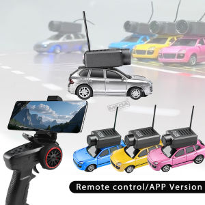 Wltoys 6401-C 1/64 FPV Mini RC Car&Runway Mats 2.4GHz First Person View Gyroscope Remote Control Car with HD Camera Racing Toy