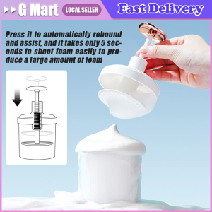 Foaming Clean Tools Reusable Foam Maker Cup Bubble Foamer Maker Bath Shampoo Cleanser Foam Maker Device Face Cleaning Tools Bath Shampoo Foaming Bubble Foaming Device Body Wash Tool Face Clean Tools Facial Cleanser Foam Cup Bubble Foamer Foam Maker