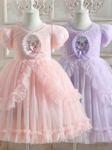 Princess Dress for Little Girls Childrens Summer Cotton Blend Skirt A-Line Skirt Birthday Party Dress Baby Shower Dress