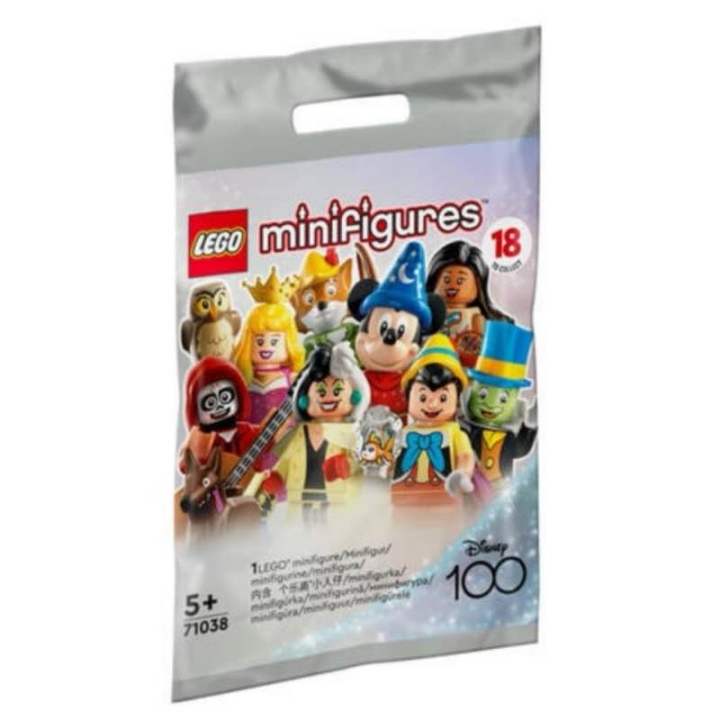 71038 Lego Disney 100 Minifigures Series 3 Plastic Minifigures Set