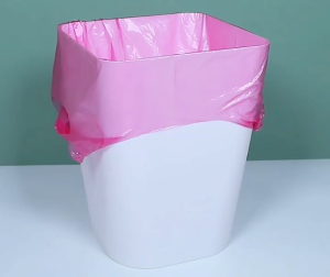 100-200pcs Trash Bags Vest Type Disposable Garbage Bags For Kitchen Home Office Pets Waste Bag