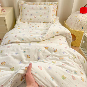 Kiss Dear | Pure Cotton Double Layer Bed Set