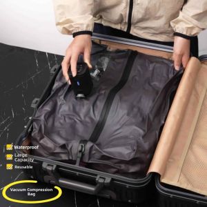 Vacuum Compression Sealing Storage Bag For Travel and Business Trip Electric Pump