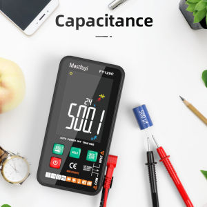 Smart Máy Đo Vạn Năng Ohm NCV Phạm Vi Tự Động Điện Dung Nhiệt Độ Đa Năng Kế Kỹ Thuật Số Màn Hình LED Điện Áp Một Chiều Xoay Chiều