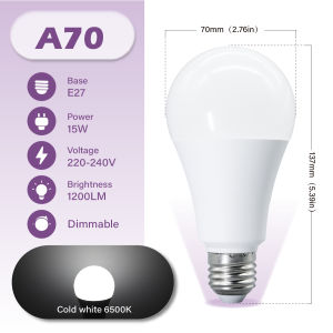 1–10 Pack Dimmable E27 LED Bulbs 220V 10W/15W/20W Energy Saving Home LED Lamps Cool White Warm White Indoor Household Lighting