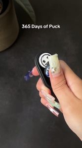 Mainan PopPuck Spinner Fidget PopPuck Magnetik Elastis Warna Warni Pop Puck Warna Acak