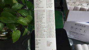 1PC 100PCS POS Thermal Paper Roll 57mm x 50mm Receipt Printer Paper Cash Register Receipt Roll Shop Receipt paper