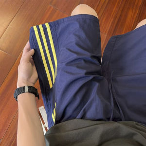 American Style Quick Dry Shorts Mens Summer Trendy Loose Handsome Sports Casual Beach Five-Quarter Middle Pants