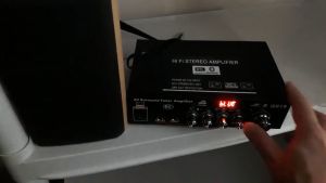 800W G919 Mini Amplifier 12V/220V FM SD 2CH HiFi bluetooth Stereo Audio Player Power Amplifier Car Home With Remote Control