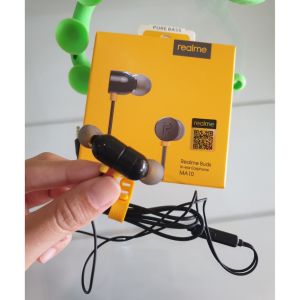 HEADSET REALME BUDS & RMA 115 EARPHONE/HEADSET IN EARS MAGNETIK KABEL JACK 35MM FEEL THE REAL BASS ORIGINAL/ HEADSET REALME BUDS 2