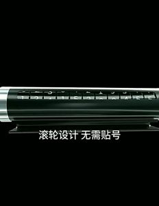 Car temporary parking number plate Metal roller type high-grade hidden plate parking plate