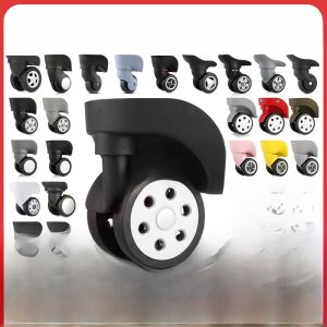 Travel Luggage Wheel Accessories Universal Wheel Suitcase Password Lock Leather Suitcase Bag Wheels Durable Hard Shell Spinner