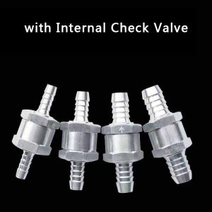One Way 6/8/10/12/14/16mm 6 Size Valves Aluminium Alloy Fuel Non Return Check Valve One Way Fit Carburettor Wholesale Price