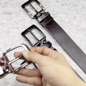 [KULIT SAPI 100%] Ikat Pinggang Kulit / Sabuk Pria Kulit / Gesper Kulit Pria