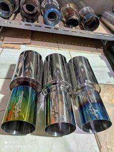 Knalpot Mobil Racing HI-POWER Type Suara BASS ADEM Cocok Untuk Semua Jenis Mobil Berbahan Bakar Bensin Dan Solar Seperti Avanza Xenia Ayla Agya Baleno Vios Jazz Brio Kijang Sedan Grandmax Panther Pickup L300 dll