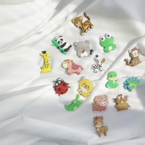 12 Cái/16 Cái Bộ Nam Châm Dán Tủ Lạnh Hình Động Vật Dễ Thương Thiết Kế Đáng Yêu Bao Gồm Lợn Chó Con Ếch Gấu Trúc Và Nhiều Hơn Nữa - Tổ Chức Đồ Dùng Nhà Bếp