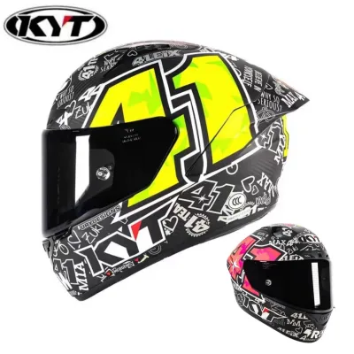 KYT | Fog Resistant Custom Light Full Face Motorcycle Helmet