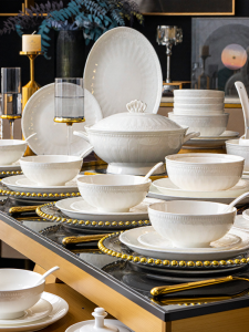 mornenjoy | Elegant Chinese Style Tableware Set