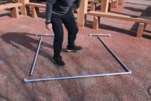 ราวตากผ้าท่อเหล็ก ที่แขวนผ้า ที่ตากผ้า