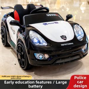 BONINGYU | Electric Police Style Kids Car Remote Control