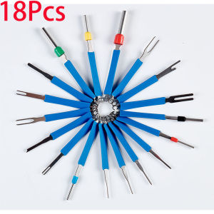 8-38Pcs Universal Car Terminal Removal Repair Tool Wire Plug Connector Extractor Puller for Car Terminals Disassembly Hand Tools