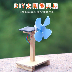 Solar Energy Fan Science Experiment Material Kit Educational STEM Toy for Children DIY Handcraft Learning Gift