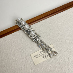 Heavy Duty Sparkling Silver Tassel Hair Accessories Womens Fringe Hair Clips Ethnic Style Alloy Hairpins Fresh out New Model