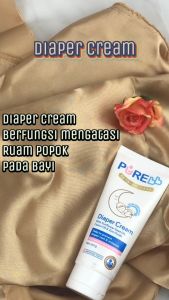 PURE BB Diaper Cream 100gr - PURE BB Rash Cream 50gr Krim Ruam Popok Bayi PURE