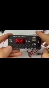 kebidumei | 2*25W 50W Amplifier 12V MP3 Player Decoder Board Bluetooth 5.0 Car FM Radio Module TF USB AUX WMA Player Decoder Handsfree