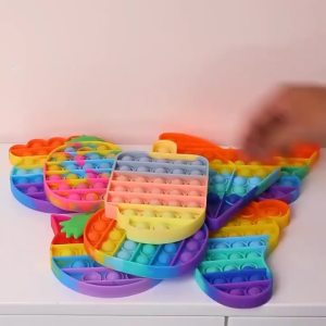 Mainan  Pop It Anak Fidget Push Mainan Edukasi Sensorik Anak Penghilang Stress