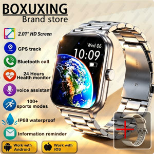 2026 New Watch 5 Global Version ECG Smart Watch Men Women 24-hour Health Monitor GPS Track Sports Fitness Waterproof Smartwatch