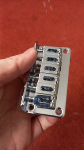 Ngựa đàn guitar điện cầu cố định 6 dây kích thước 78x42MM khoảng cách dây 105MM