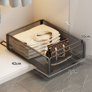 MENGBINFEN | Multi-functional Pull-out Bag & Clothing Storage Cabinet Drawer Organizer