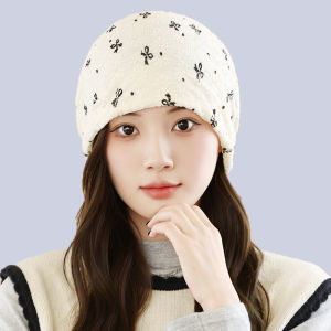 Loose Fit Maternity Hat with Scarf Headband Breathable Overhead Summer Cap for Pregnant Women Casual Style Butterfly Knot