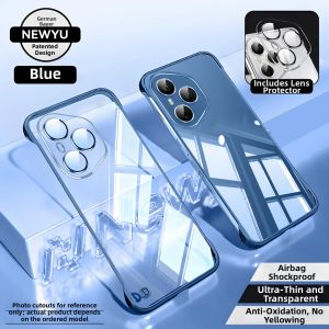 Newyu | Camera Lens Protecting Transparent Thin Full-body Anti-drop Phone Case