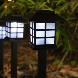 ✅100% Original AMZ Waterproof Outdoor Solar LED Pathway Landscape Light Garden Yard Lawn camping Lamp