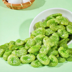 LIANGDIE | Shell-free Spicy Wasabi Flavored Broad Beans Snacks
