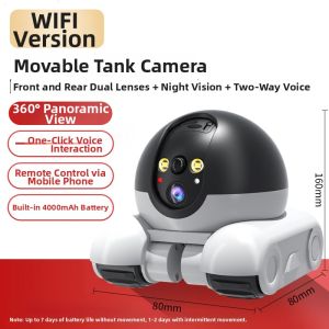 NIOYE | Cordless Baby and Pet Surveillance Robot Camera