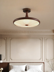 DGY | Creative Vintage Style Walnut-colored Ceiling Light 357Z