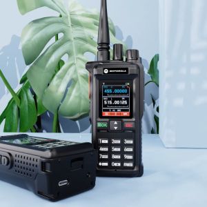 2-15 Km IP67 Waterproof and Dustproof Motorolla GT-12 Walkie Talkie Professional High Power 20W 6800mAh