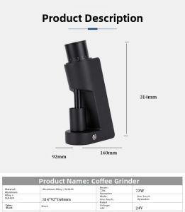 JINDONG | Electric Coffee Grinder for Home Use Small Size