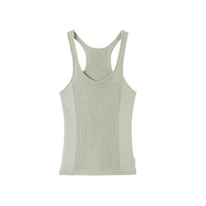 Two-Way Wool Knit Sports Tank Top