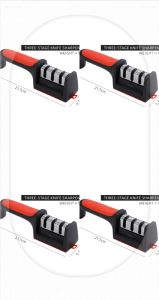 Dụng cụ B76 mài dao kéo 3 cấp độ cầm tay thiết kế chống trượt  mài dao nhanh bén siêu tiện lợi TTNTB76