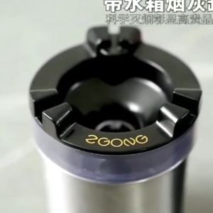 COD - Asbak Rokok Portable Bahan Dove Dengan Tempat Tampungan Air