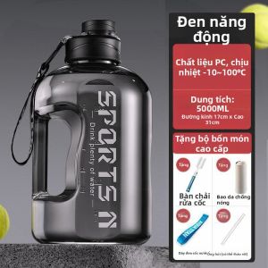 XIAOCHUSHU | Chai Nước Thể Thao Jumbo 5L